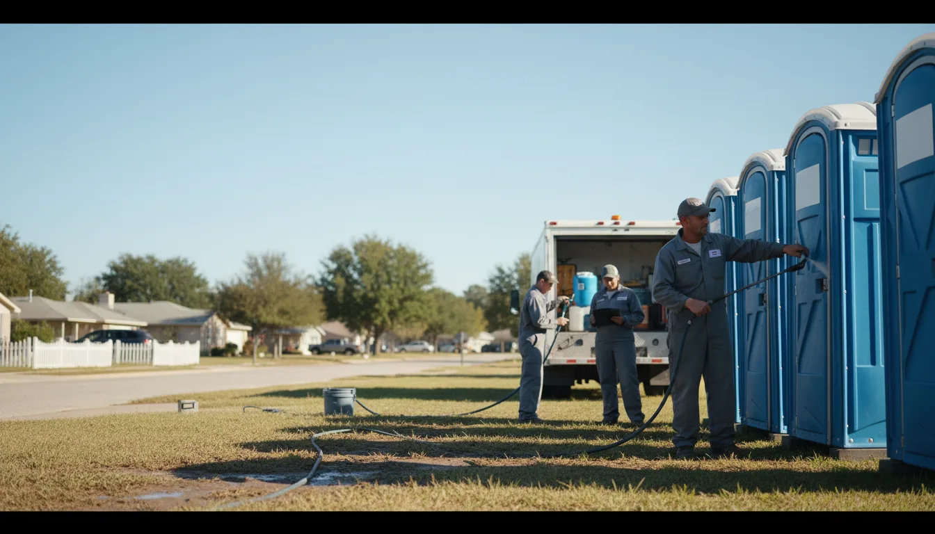 Long-Term Portable Toilet Rental in Jackson, OH near me